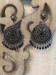 Black Boho Earrings