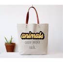 Animals Because People Suck Tote