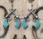 Cowgirl Turquoise Earrings