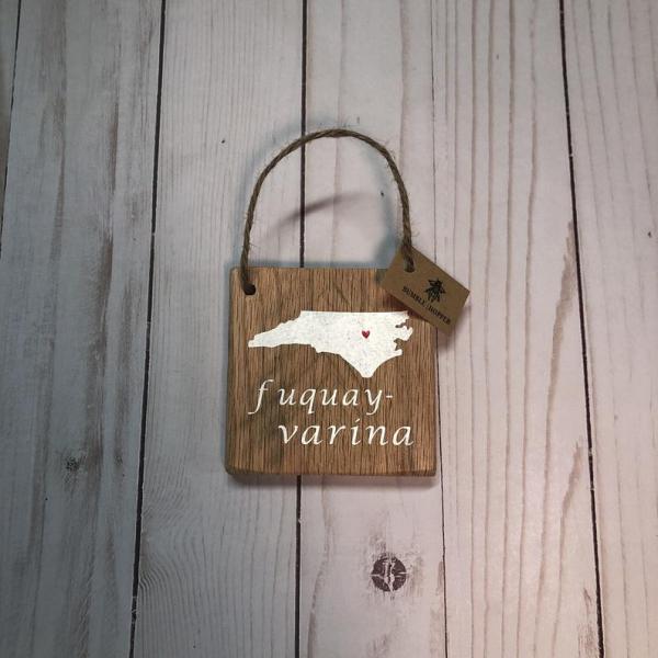 Fuquay-Varina Wood Ornament