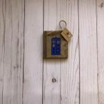 Tardis Wood Ornament