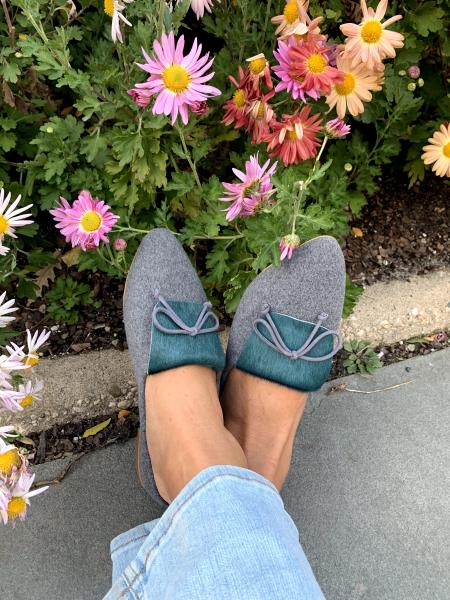 Cortina Mules Forest Green picture