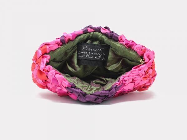 Lorenza Gandaglia Ribbon Clutch Pink picture