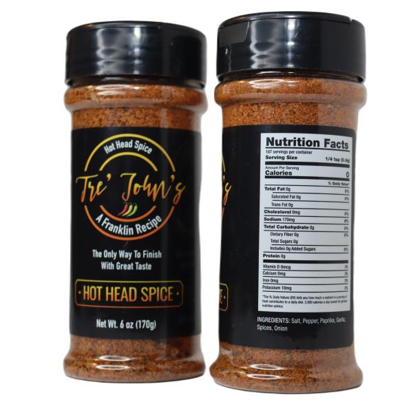 6oz Hot head spice