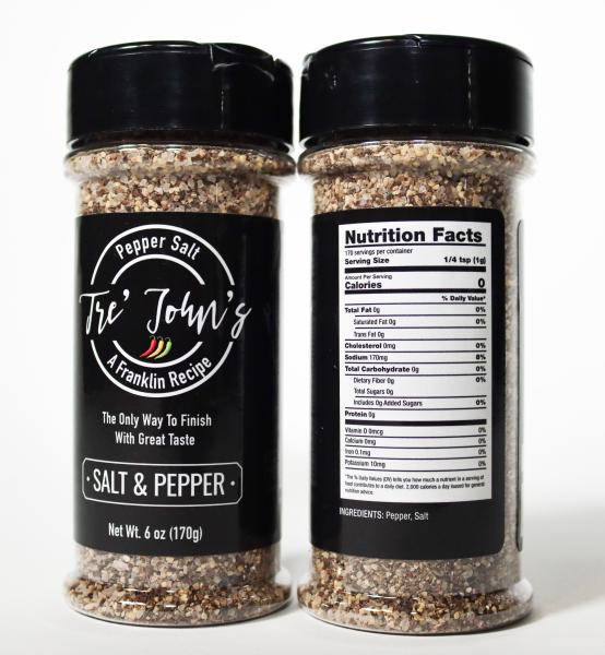 6oz Salt and pepper