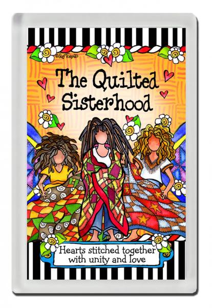 The Quilted Sisterhood Magnet picture