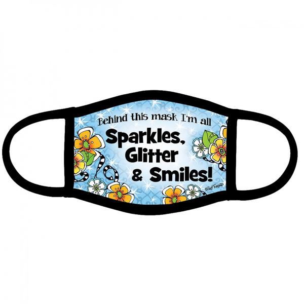 Sparkles, Glitter & Smiles Mask