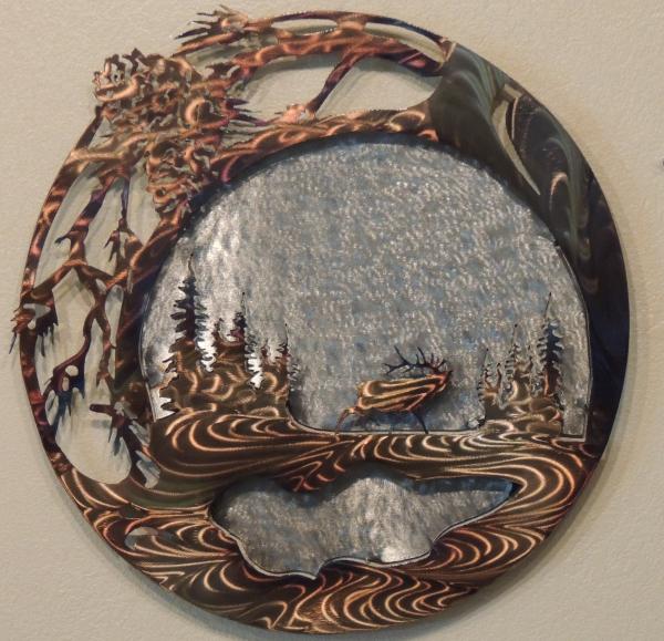 Reflections In Metal