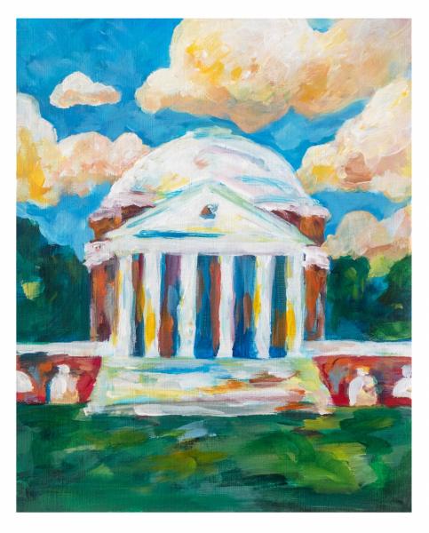 Abstract Rotunda Print III 8x10" picture