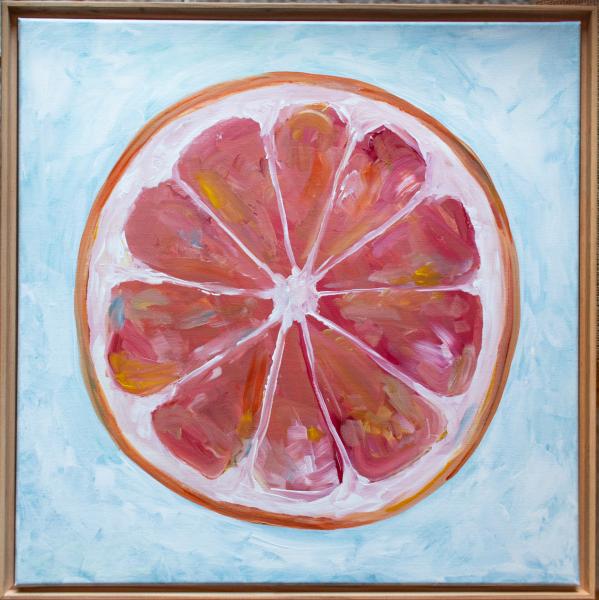 Grapefruit Study (Framed)