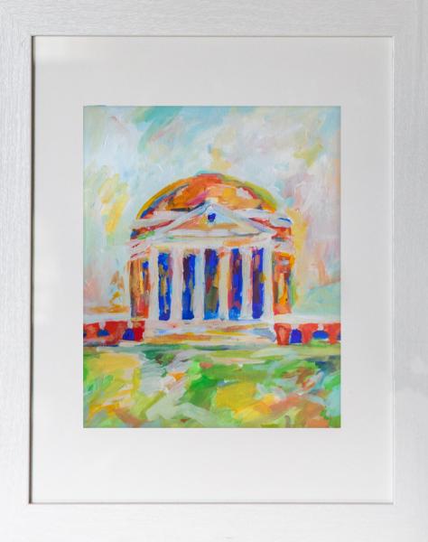 Abstract Rotunda Print II 8x10"