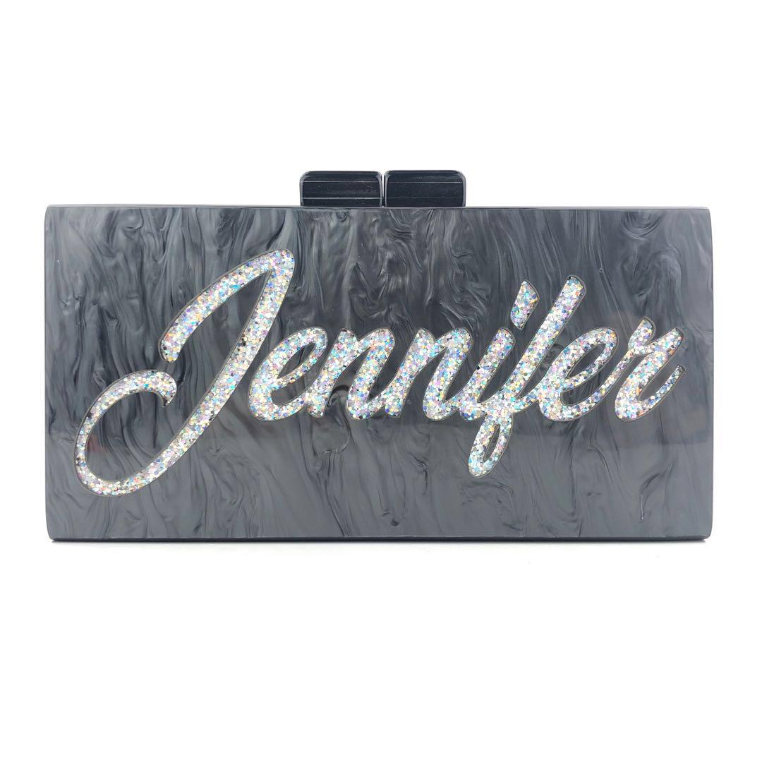 Classic Customized Acrylic Clutch: Over 40 colors to Mix and Match! picture