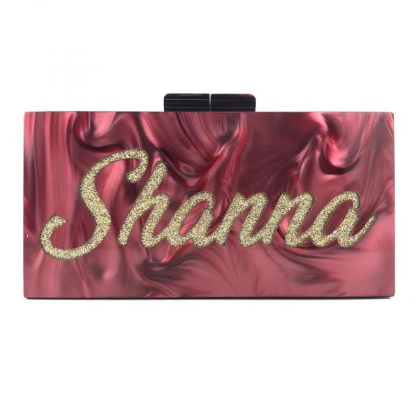 Classic Customized Acrylic Clutch: Over 40 colors to Mix and Match! picture