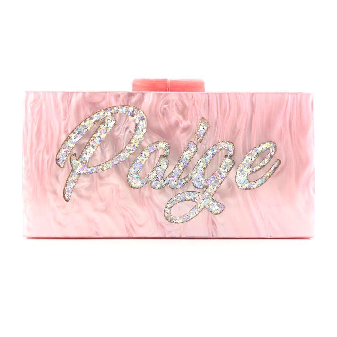 Classic Customized Acrylic Clutch: Over 40 colors to Mix and Match! picture