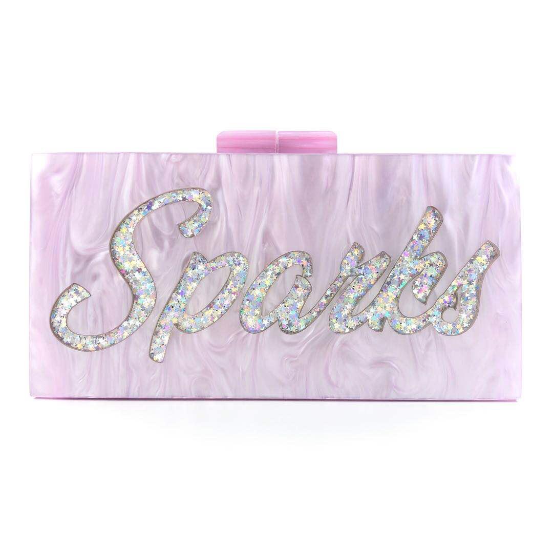 Classic Customized Acrylic Clutch: Over 40 colors to Mix and Match! picture