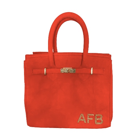 The Tampa Tote Red Canvas