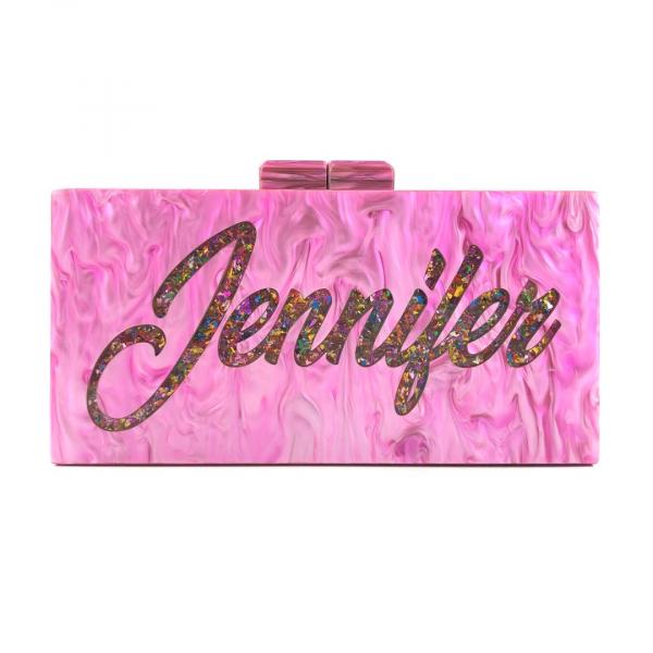 Classic Customized Acrylic Clutch: Over 40 colors to Mix and Match! picture