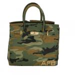 The Tampa Tote Camo Canvas