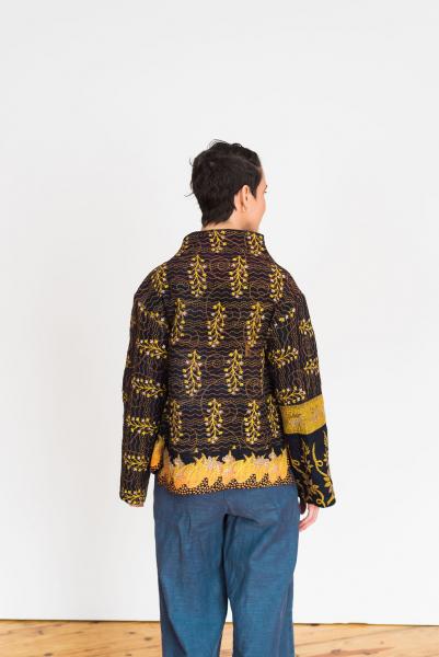 Hazel Kantha Jacket - black picture