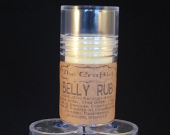 Belly Rub Solid Lotion Bar