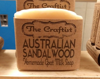 Australian Sandalwood Handmade Goat Milk Soap