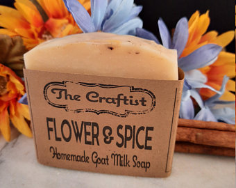 Flower & Spice Handmade Goat Milk Soap picture