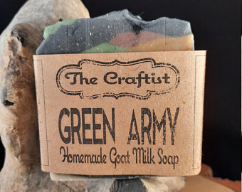 Green Army Handmade Goat Milk Soap picture