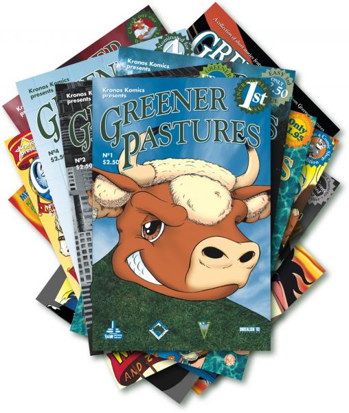 Greener Pastures THE 90s LOT! (11 comics!) picture