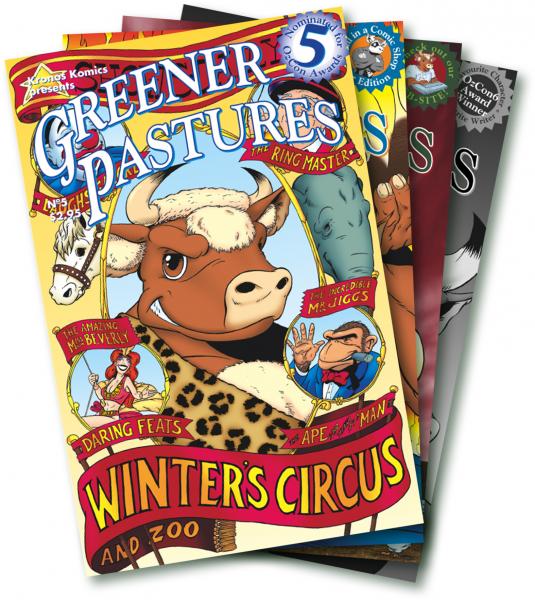 Greener Pastures #5-7 BUNDLE (with FREE comic) picture