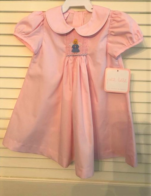 Pink Angel Smocked Float Dress 18M picture