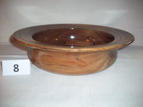 12 x 3 walnut bowl picture