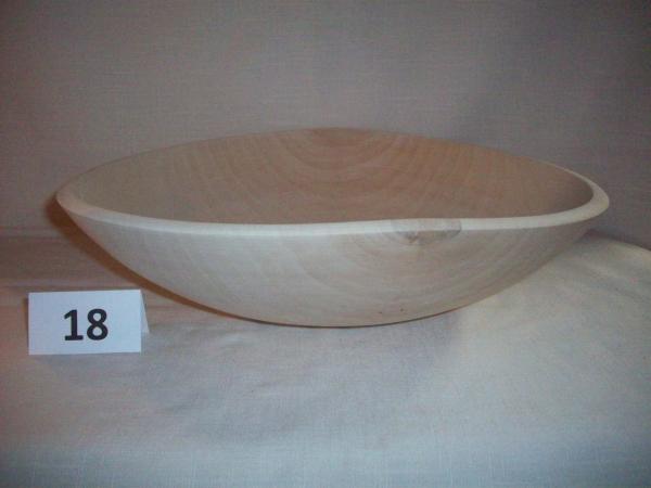 13.5 x 3.25 maple bowl