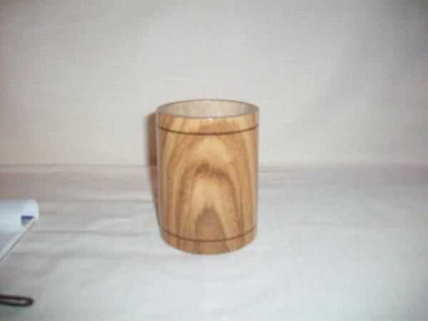 oak pencil pot picture