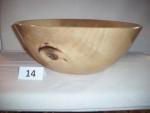 14 x 5 maple bowl