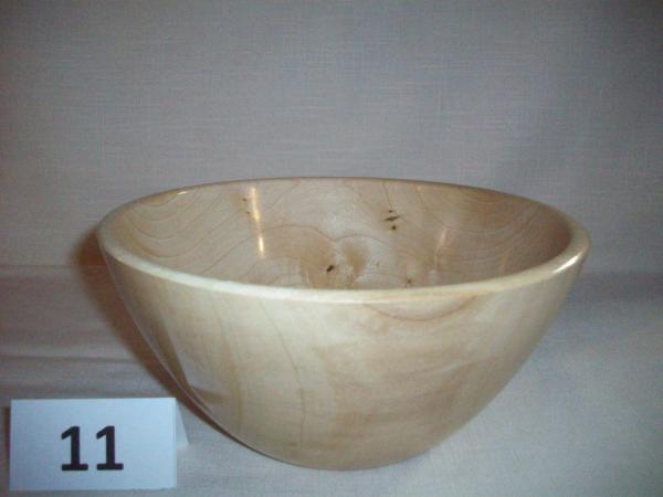 7.5 x 3.5 maple bowl
