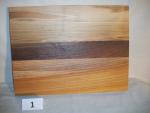 walnut/zelkova/maple cutting board