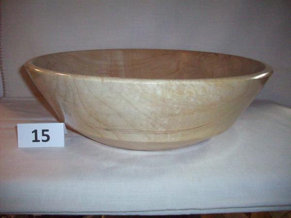 13.75 x 4 maple bowl