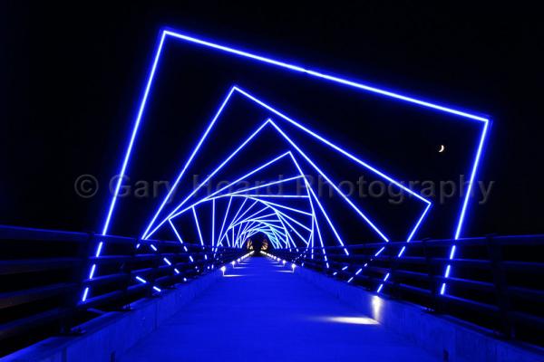 'High Trestle Trail - print on metal picture