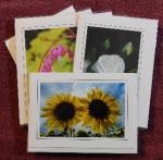 'Floral' notecards - set of 9 cards