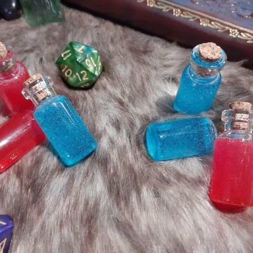 Dice Rolling Potion Bottles picture