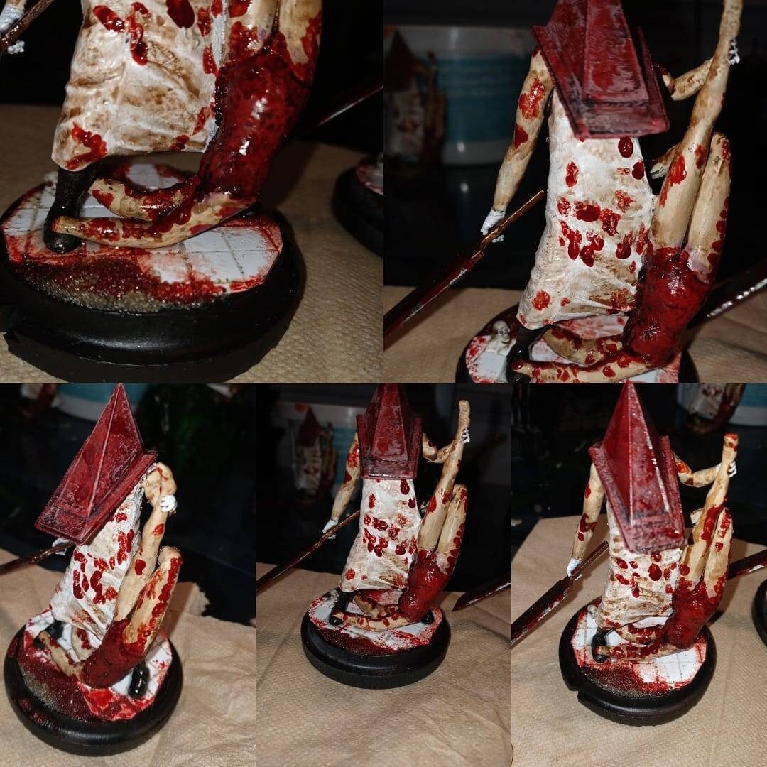 Pyramid Head with Mannequin from Silent Hill - Printed and Option for Painted - Dead by Daylight picture