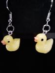 Rubber Duck Ducky Earrings Necklace Keyring Pendant Jewelry