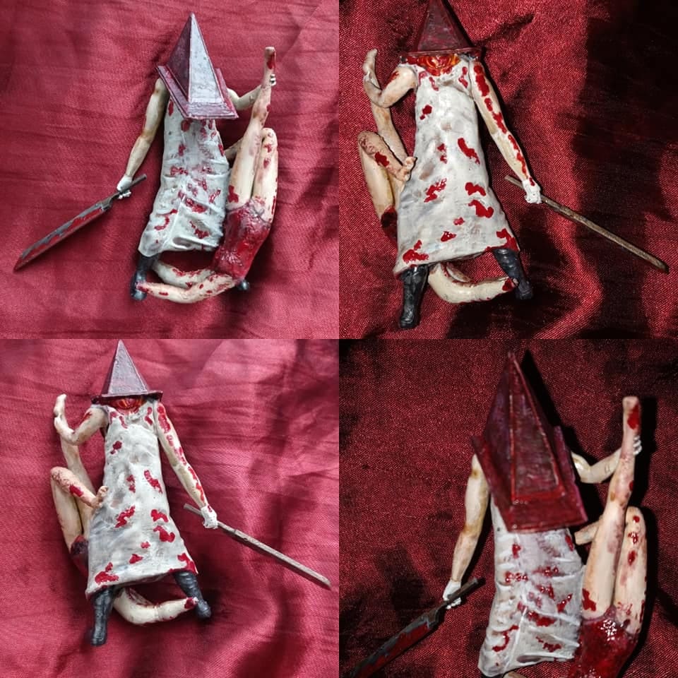 Pyramid Head with Mannequin from Silent Hill - Printed and Option for Painted - Dead by Daylight picture