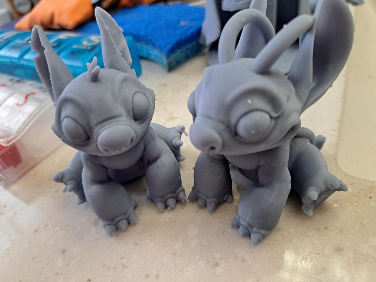 Stitch or Angel - Painted or Unpainted picture