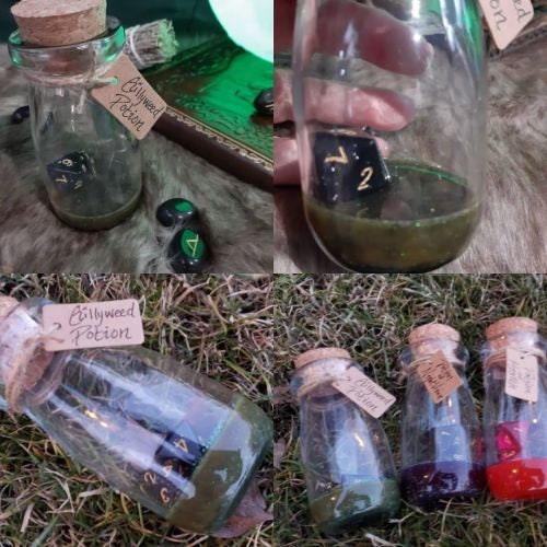 Dice Rolling Potion Bottles picture