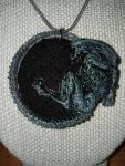 Xenomorph Alien - Aliens Endoparasitoid Extraterrestrial - Necklace Gothic Sci Fi Horror