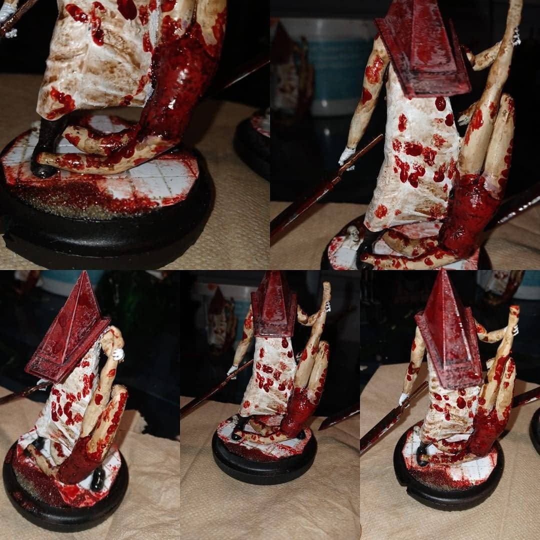 Pyramid Head with Mannequin from Silent Hill - Printed and Option for Painted - Dead by Daylight picture