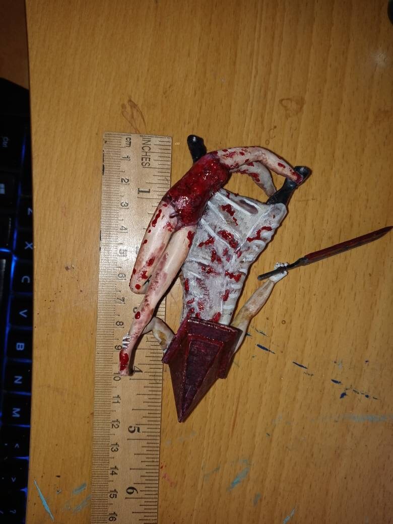 Pyramid Head with Mannequin from Silent Hill - Printed and Option for Painted - Dead by Daylight picture
