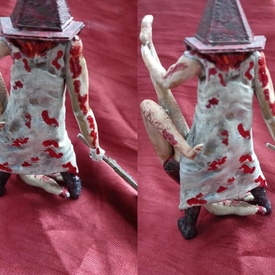 Pyramid Head with Mannequin from Silent Hill - Printed and Option for Painted - Dead by Daylight picture