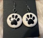 Toe Beans Ceramic Bead Earrings